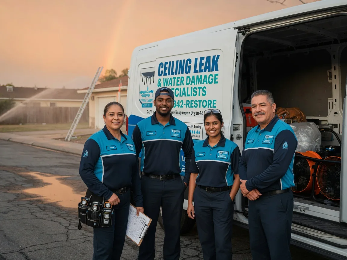 Ceiling Leak Cleanup company in Nederland, TX